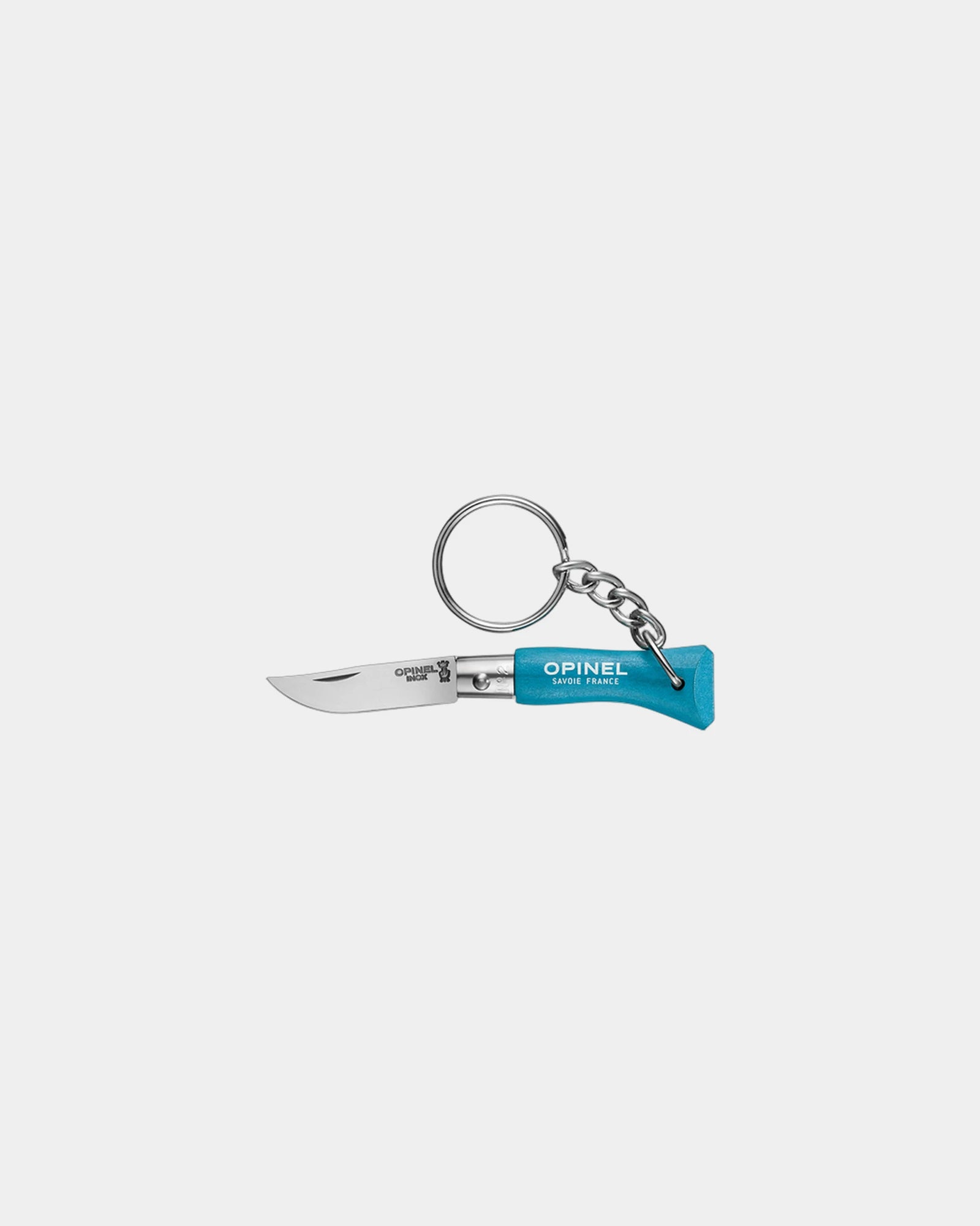 Porte-clés acier inox Opinel N°04 à personnaliser - Blue