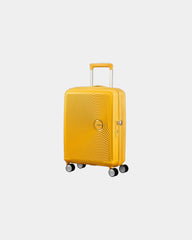Valise polypropylène extensible American Tourister SoundBox à personnaliser - Jaune