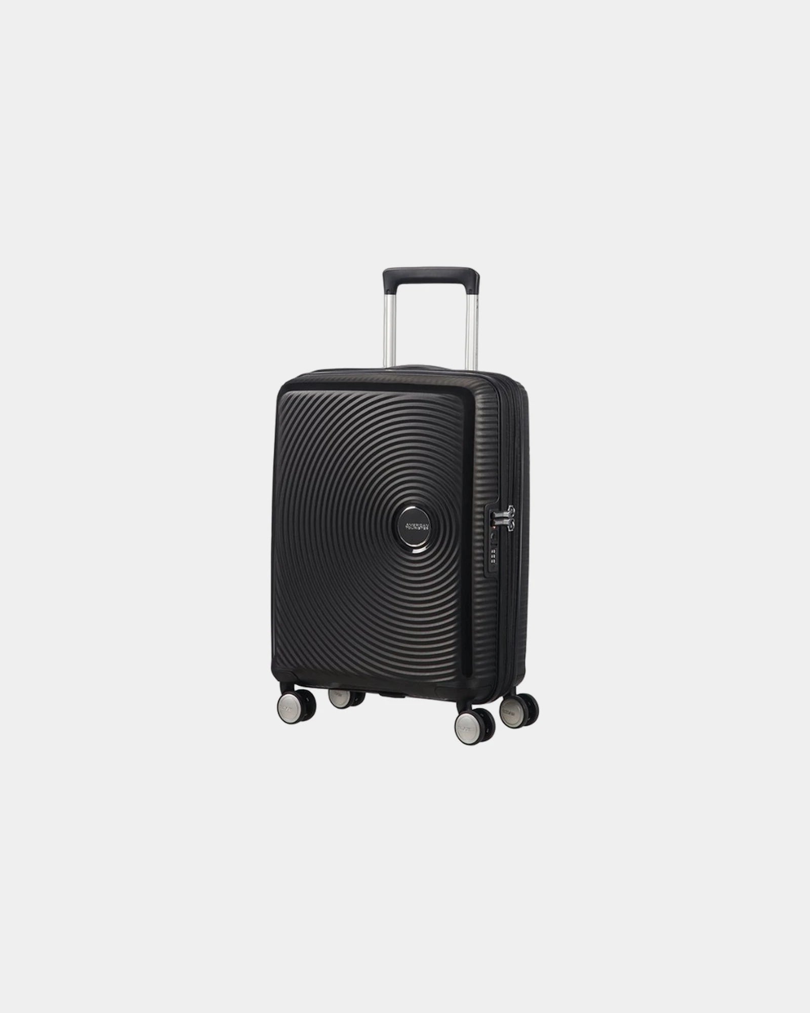 Valise polypropylène extensible American Tourister SoundBox à personnaliser - Noir