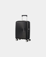 Valise polypropylène extensible American Tourister SoundBox à personnaliser - Noir
