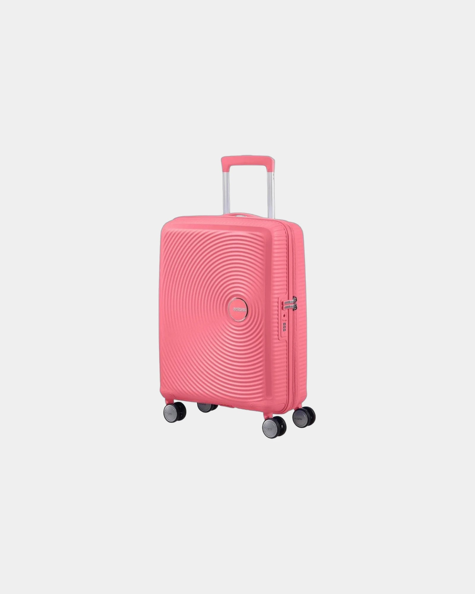 Valise polypropylène extensible American Tourister SoundBox à personnaliser - Rose