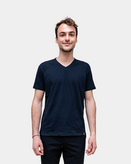 T-shirt homme col V Made in France à personnaliser
