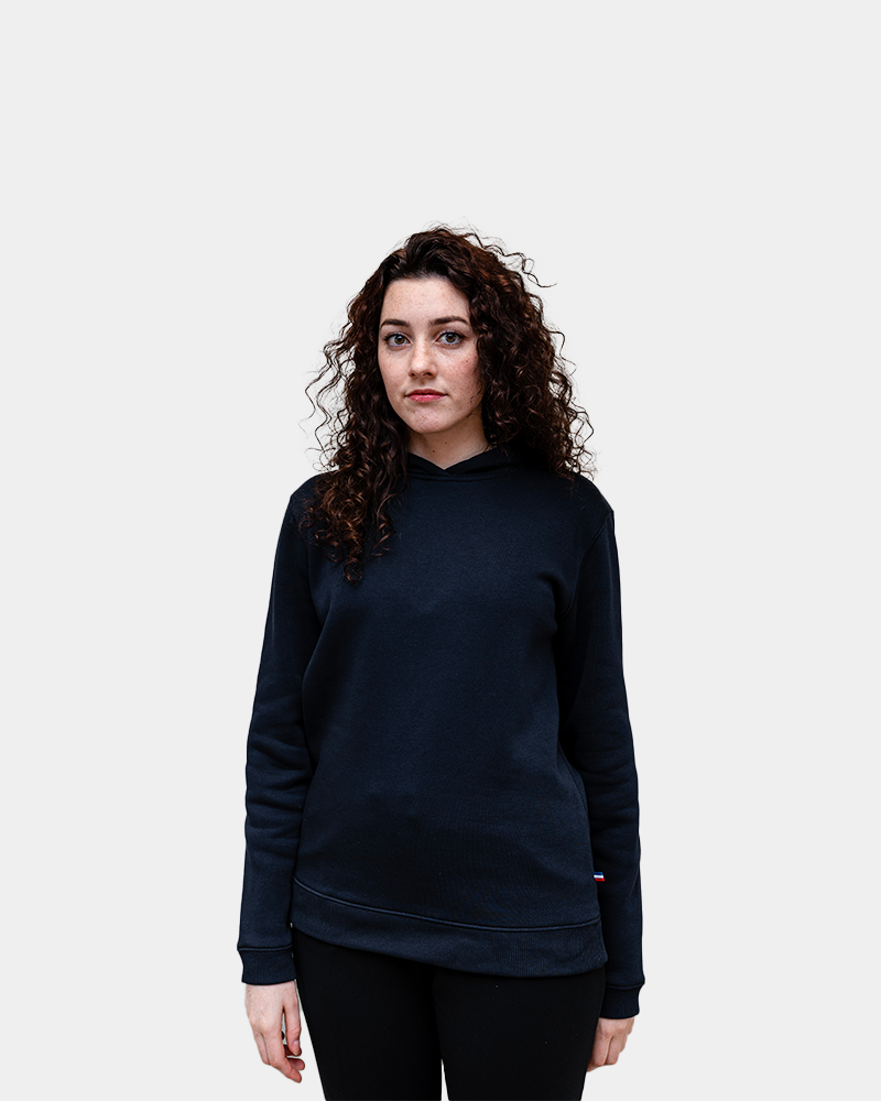 Sweat à capuche femme Made in France à personnaliser