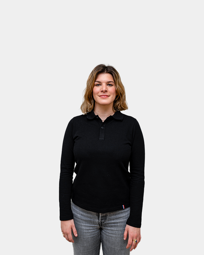 Polo Femme manche longue à personnaliser