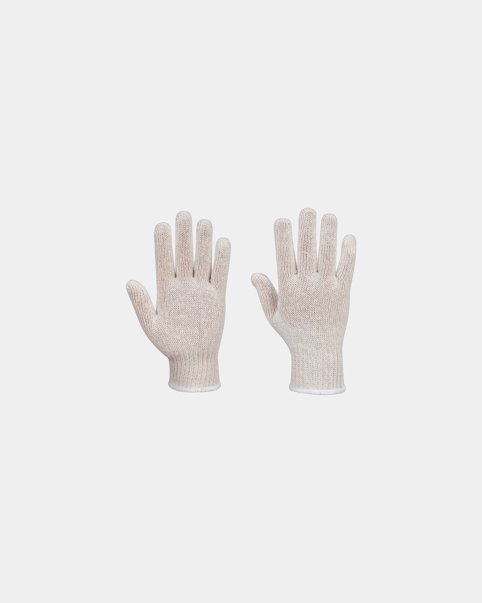 Sous-gants polycoton à personnaliser - Blanc