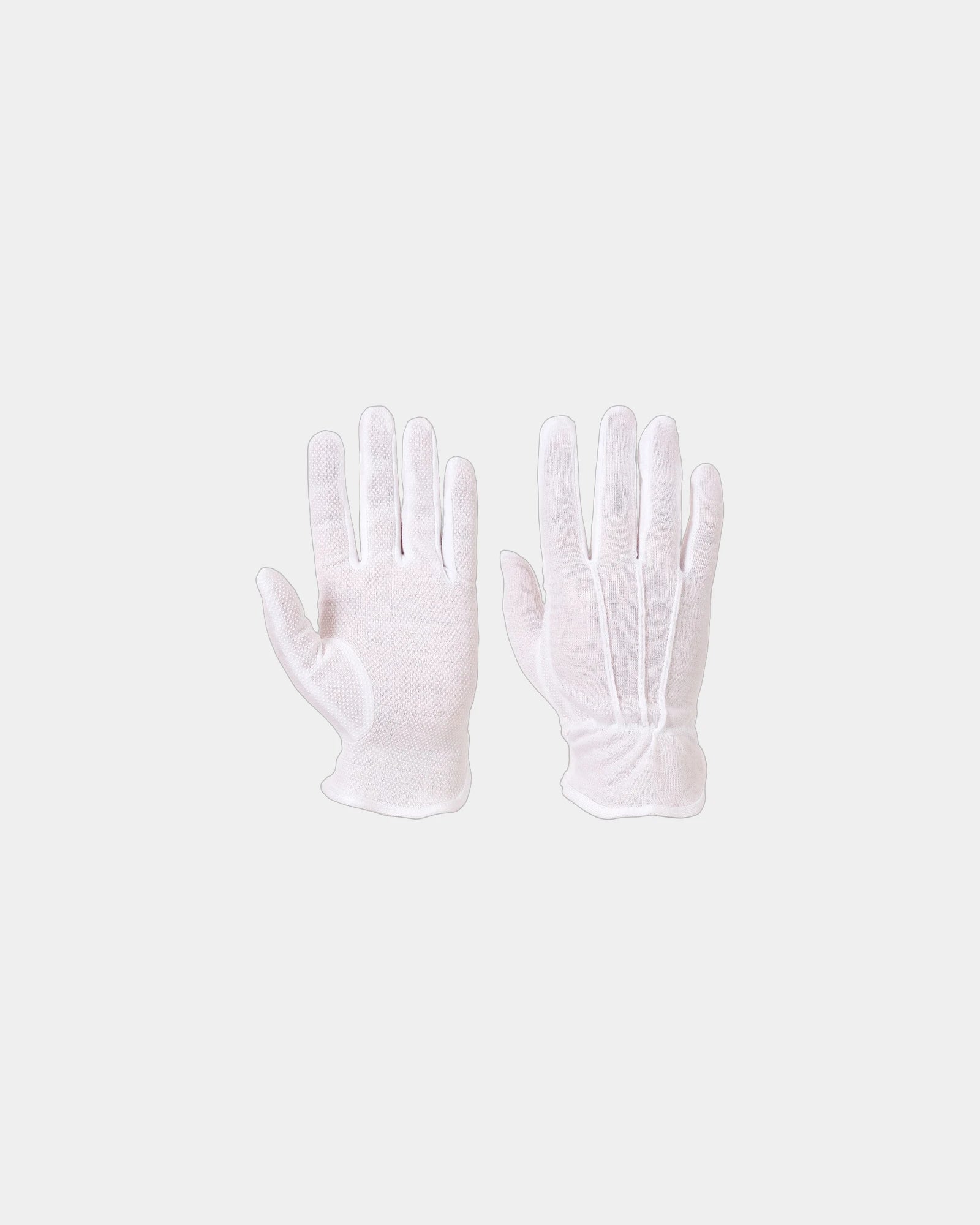 Gant tous usage coton Microdot à personnaliser - Blanc