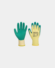 Gant tricoté enduit latex à personnaliser - Vert