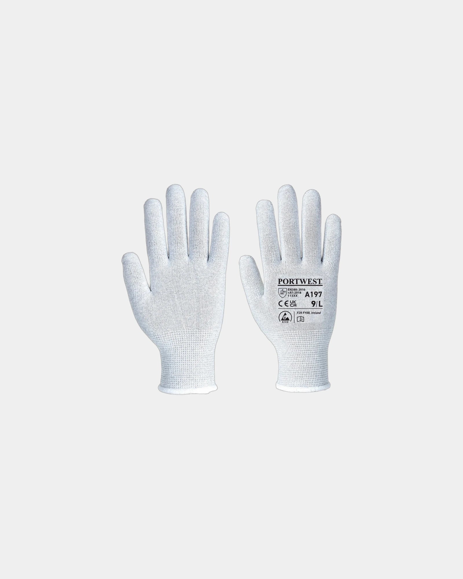 Gant antistatique polyester à personnaliser - Gris