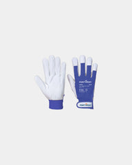 Gant cuir de chèvre Tergsus à personnaliser - Bleu