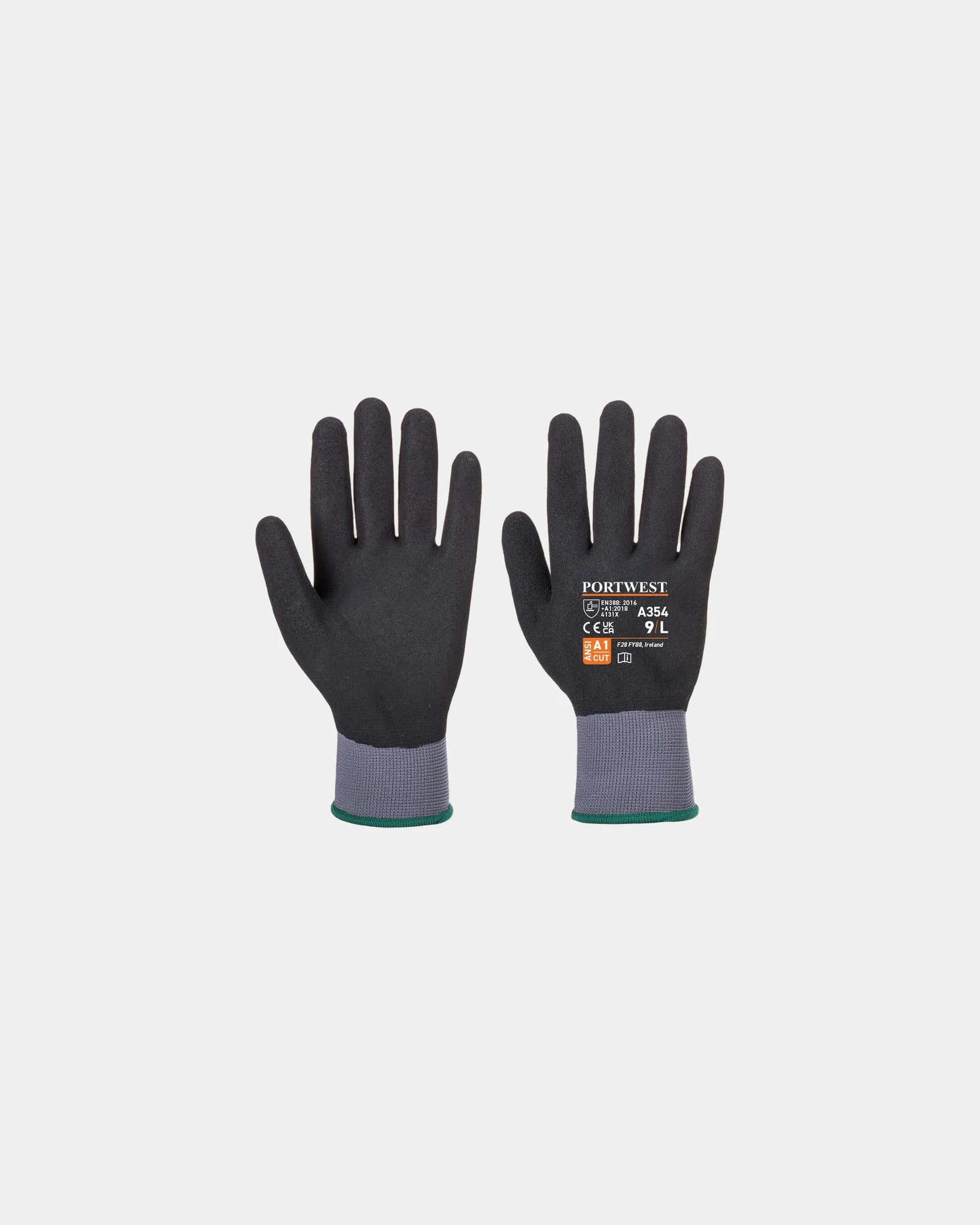 Gant mousse PU/nitrile à personnaliser - Kaki