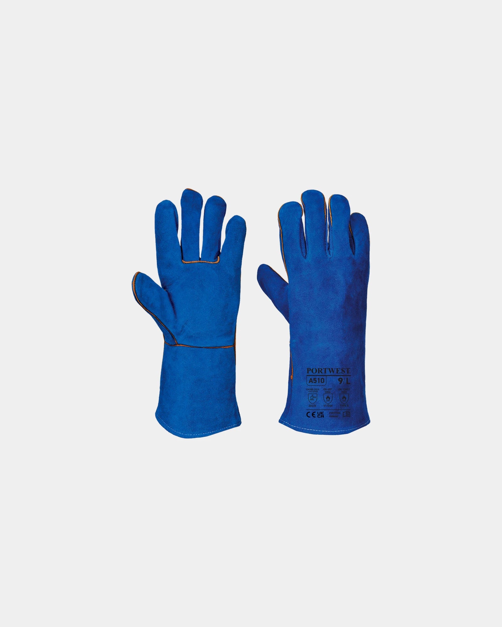 Gant soudeur à personnaliser - Bleu