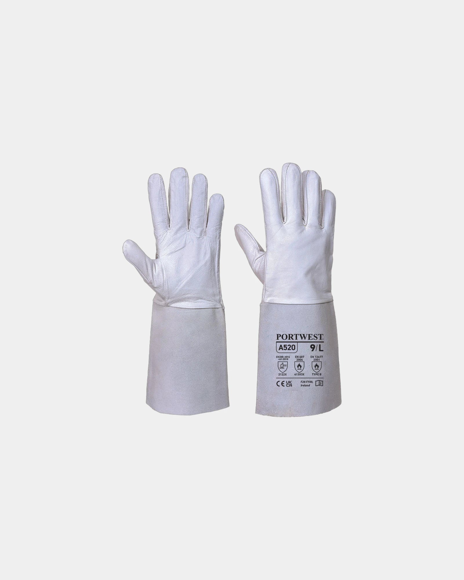 Gant soudure Tig premium à personnaliser - Gris