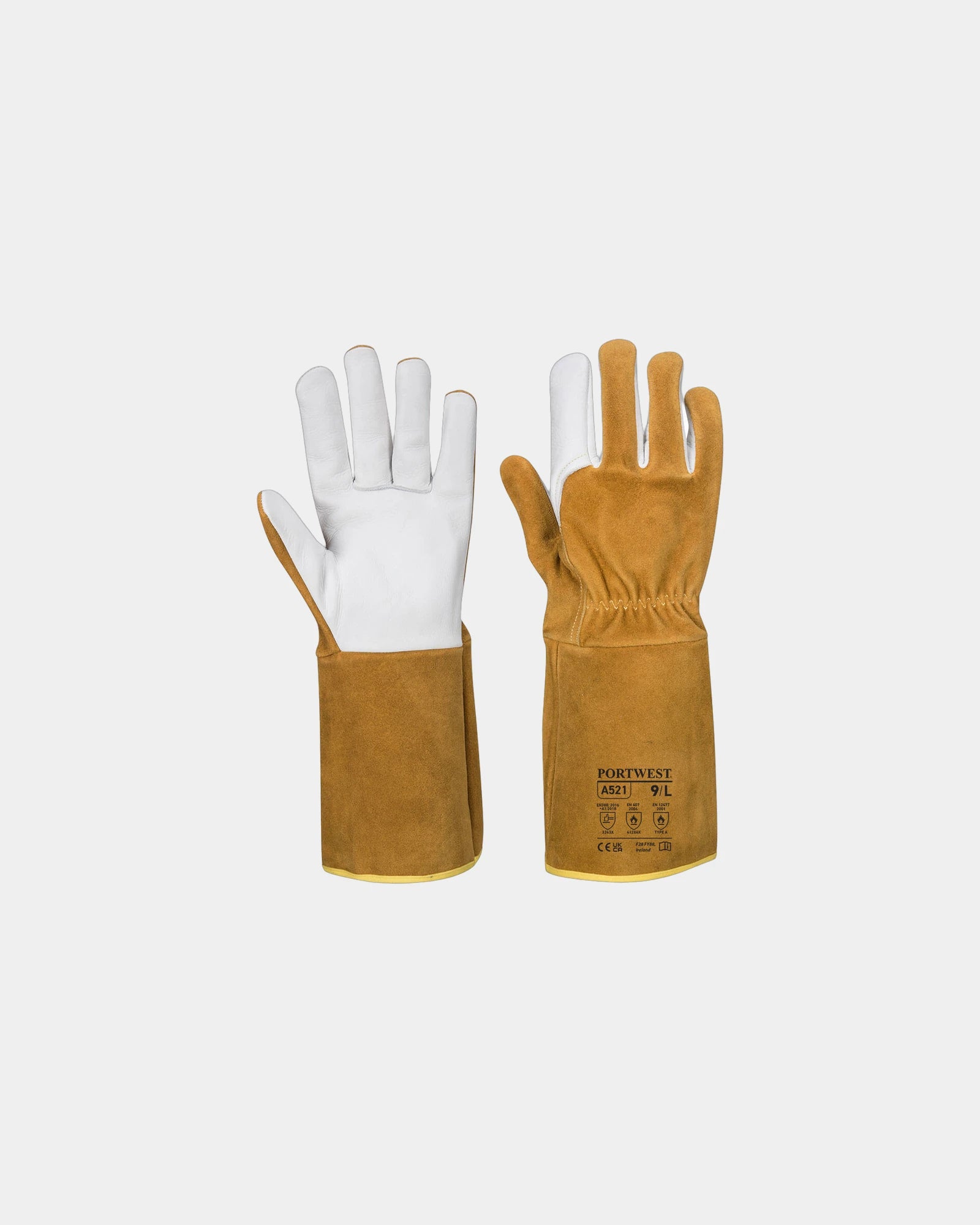 Gant soudeur TIG ultra à personnaliser - Marron