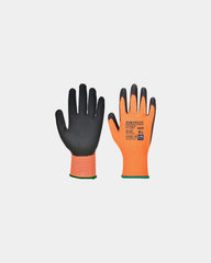Gant PU anticoupure indice D à personnaliser - Orange