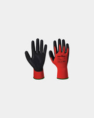 Gant PU rouge à personnaliser - Rouge