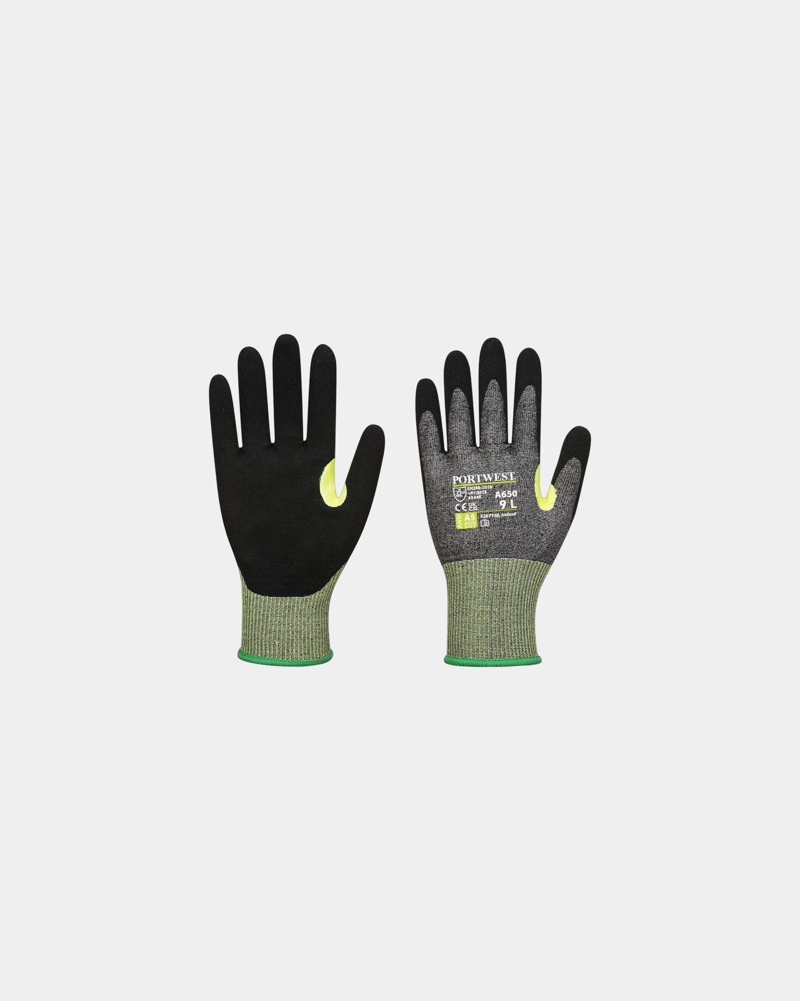 Gant anti-coupure en mousse nitrile à personnaliser - Gris