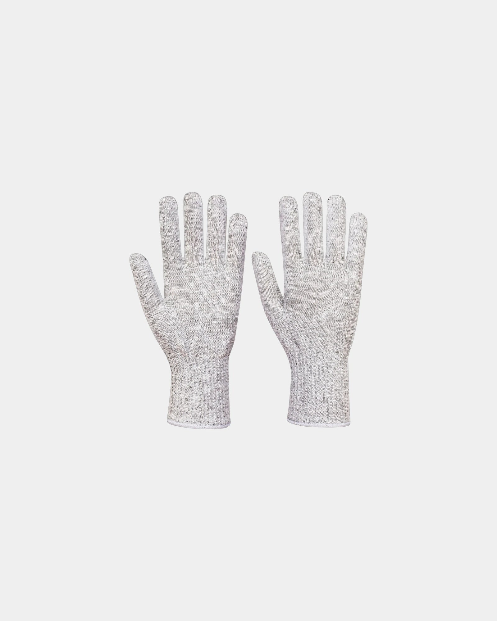 Sous-gants alimentaires 65% polyester à personnaliser - Gris
