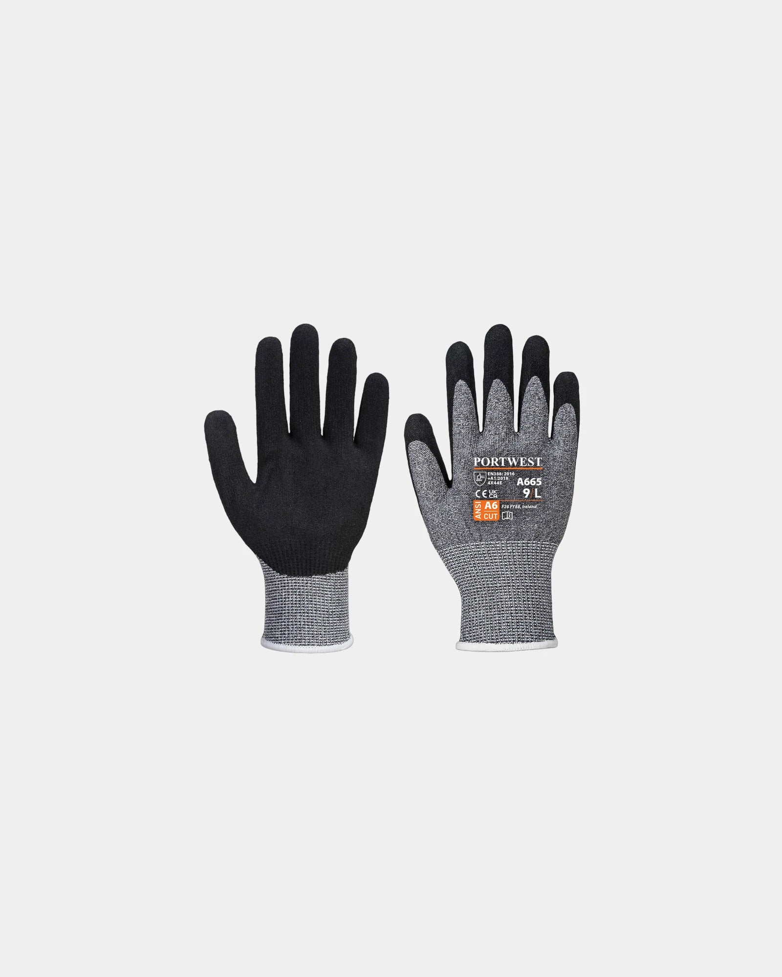 Gant résistant aux coupures niveau E à personnaliser - Gris