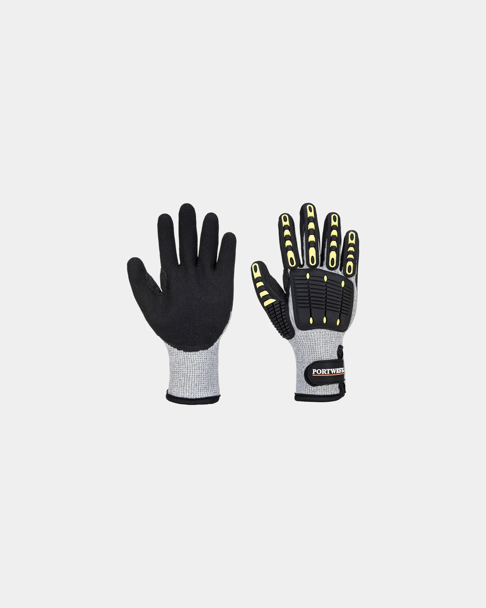 Gant thermique anti impact à personnaliser - Gris