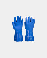 Gant chimique PVC Ultra à personnaliser - Bleu