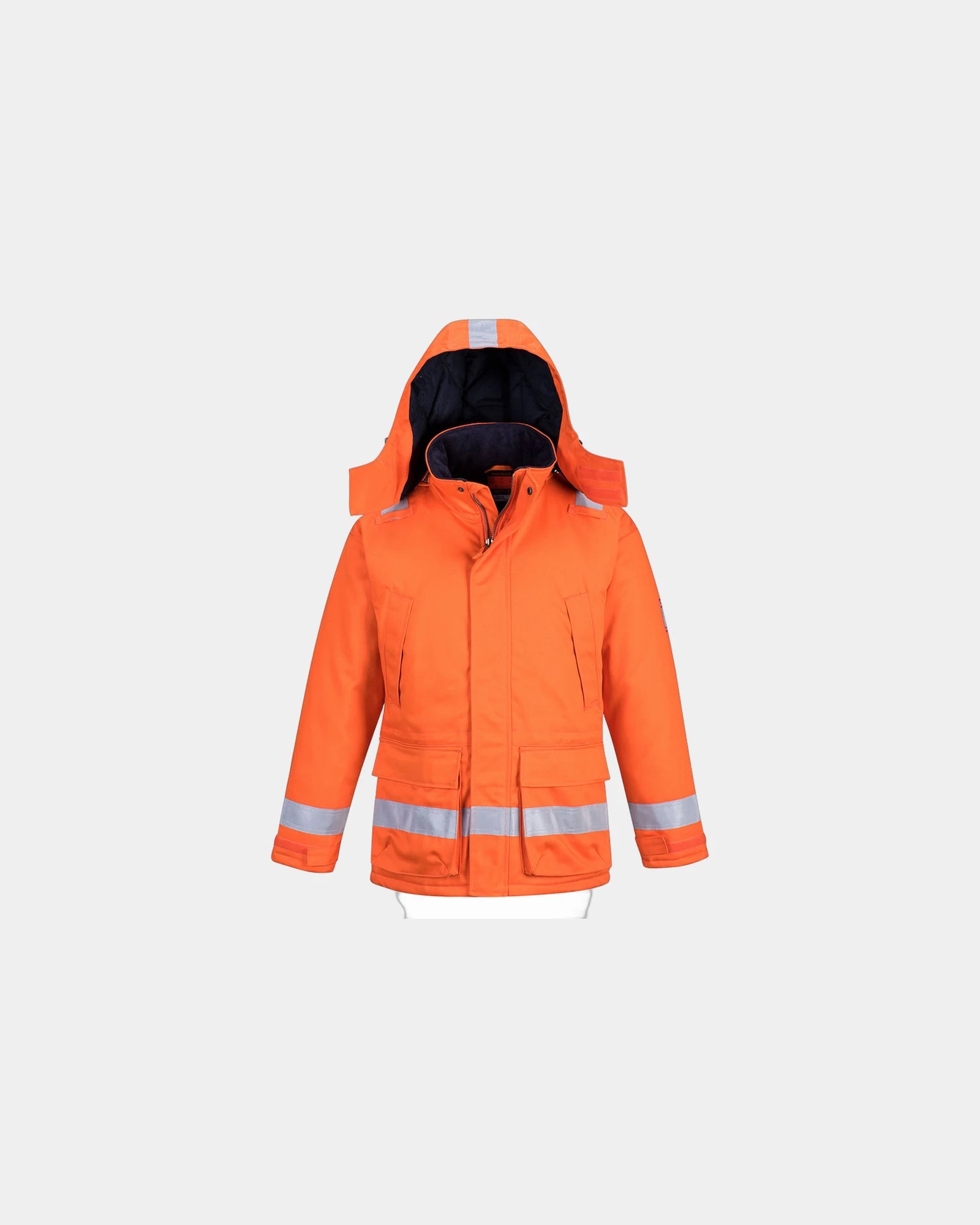 Parka matelassée antistatique Araflame à personnaliser - Orange
