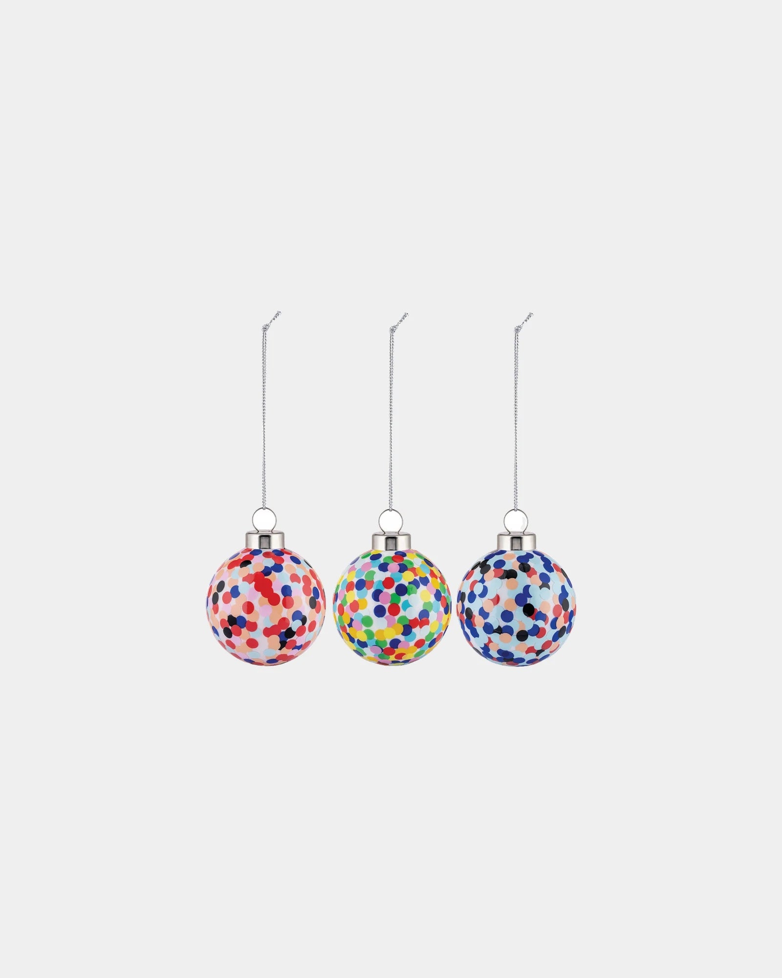Boules de Noël verre soufflé Alessi Proust à personnaliser - Multicolor