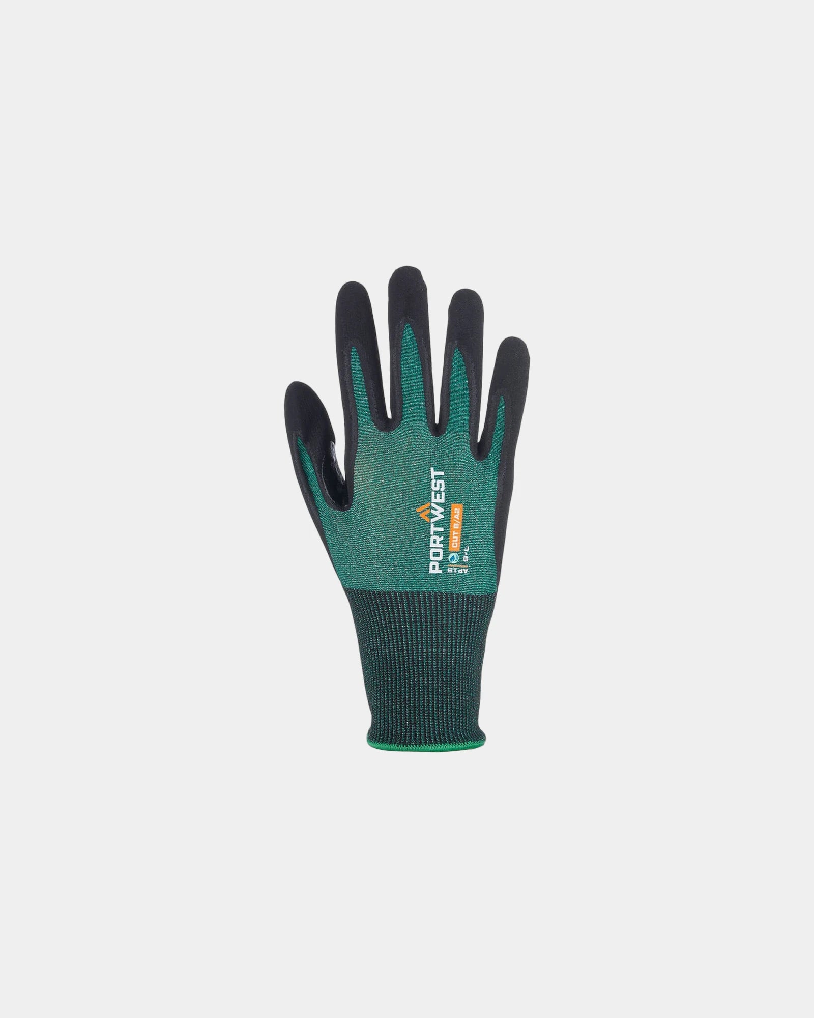 Gants PET recyclé NPR15 à personnaliser - Vert