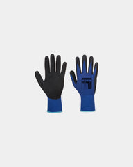 Gant mousse tricot jauge 18 Nero lite à personnaliser - Bleu-Noir