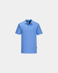 Polo antistatique ESD à personnaliser - Gris Clair Chiné