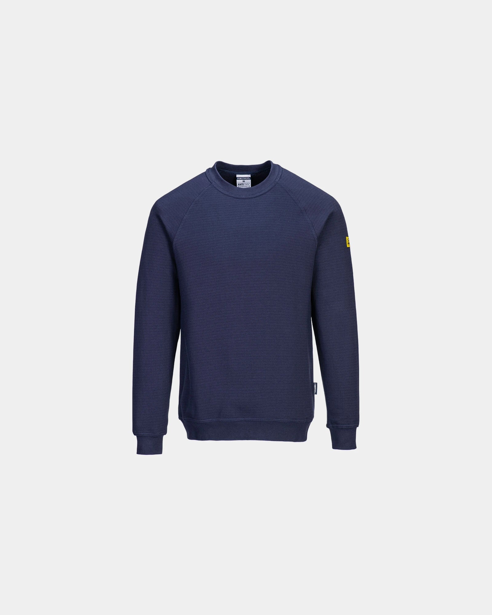 Sweat-shirt antistatique ESD à personnaliser - Bleu Marine