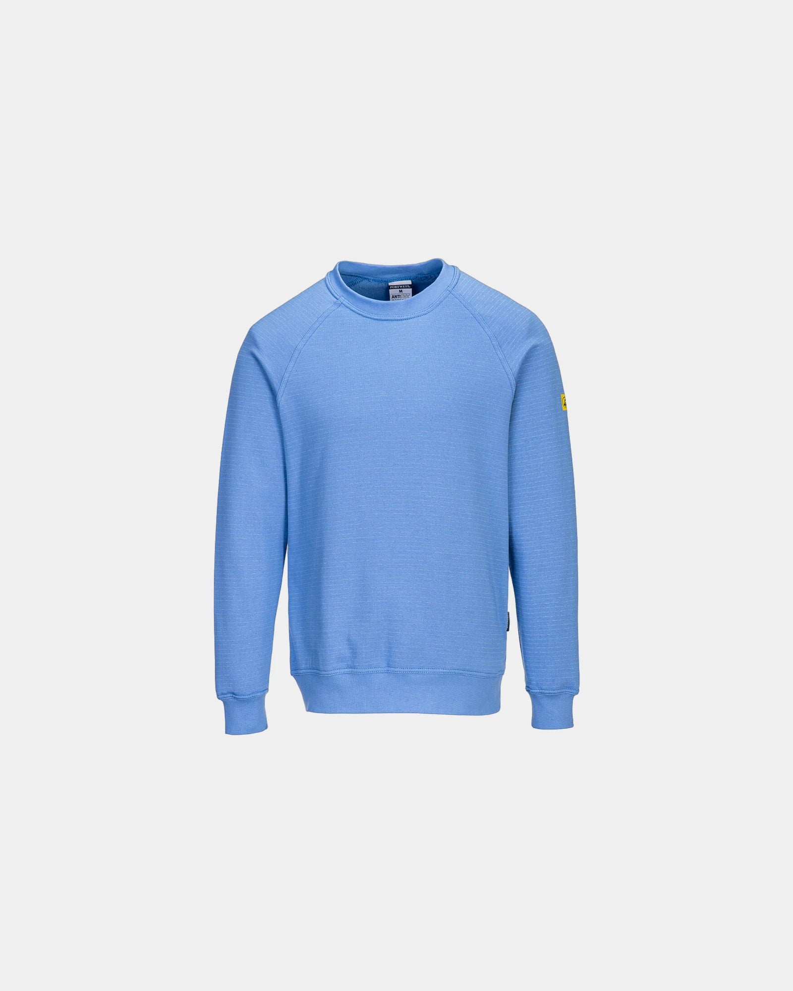 Sweat-shirt antistatique ESD à personnaliser - Gris Clair Chiné
