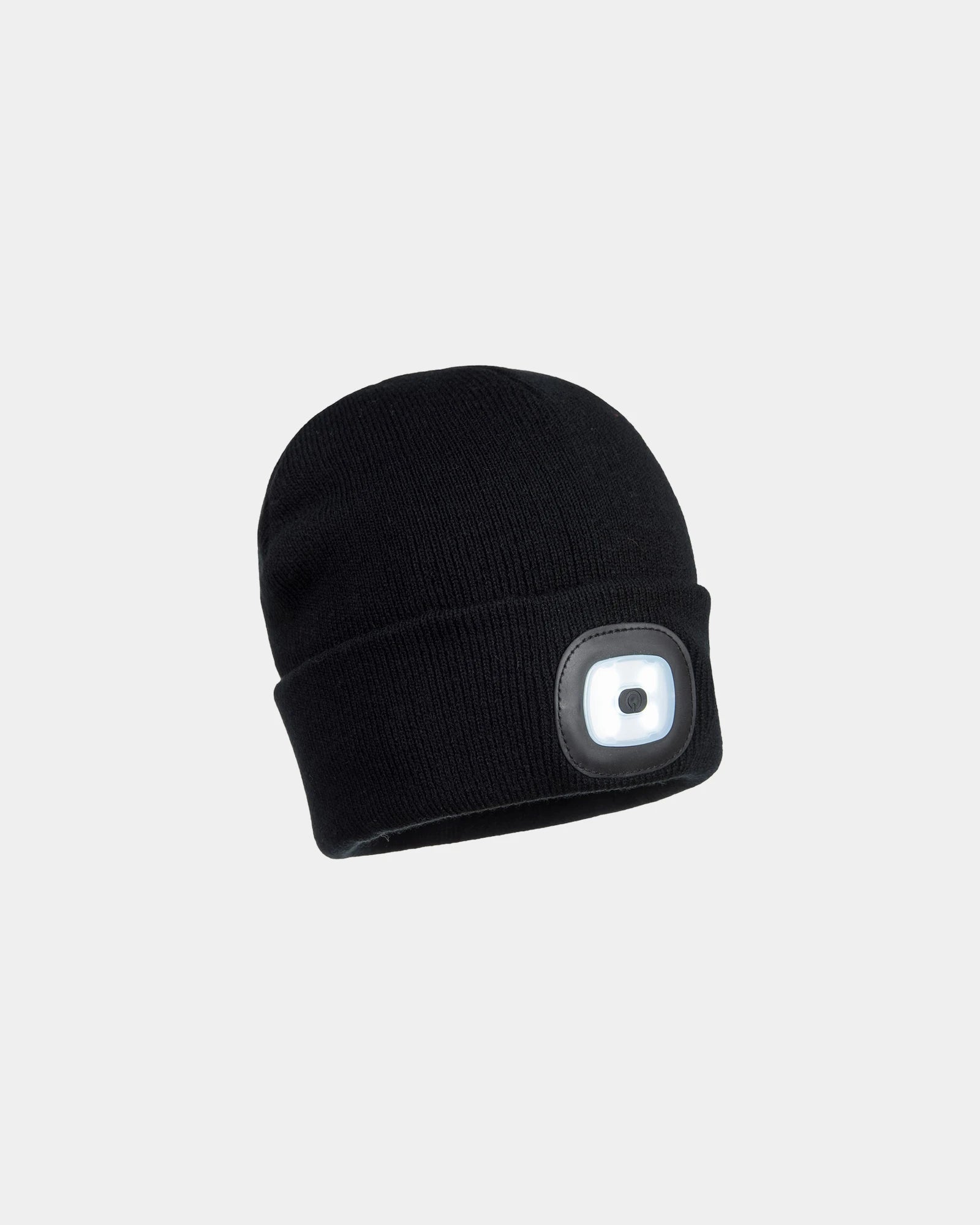 Bonnet acrylique junior à personnaliser - Noir-Bleu Ciel