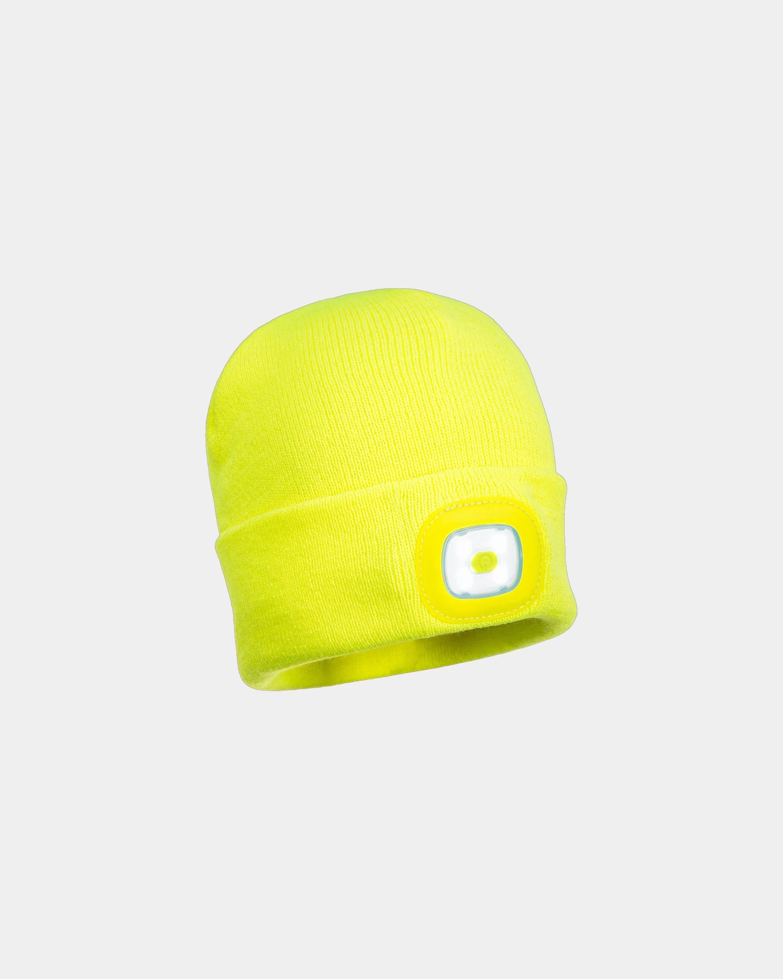 Bonnet acrylique LED rechargeable à personnaliser - Jaune