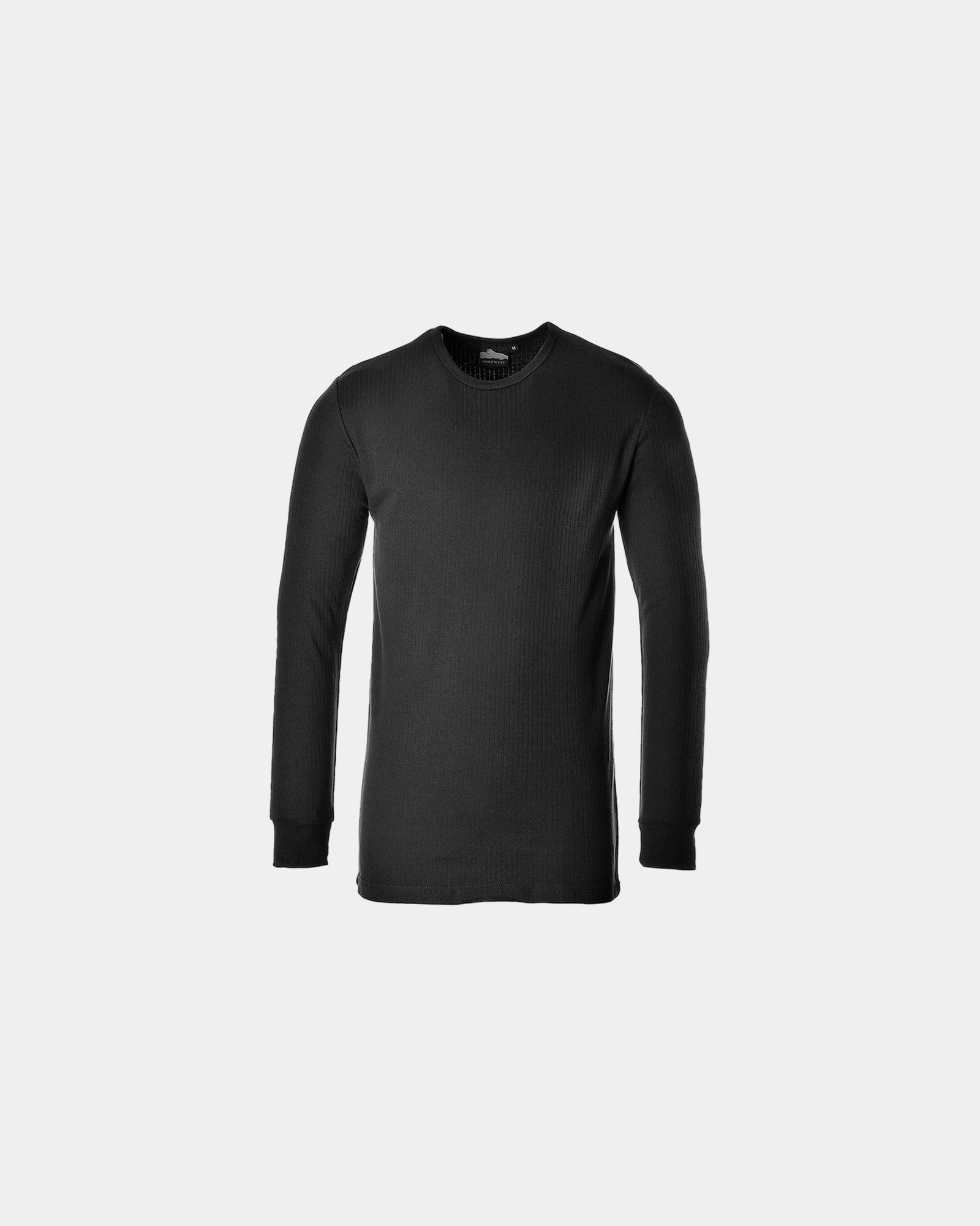 T-shirt thermique à personnaliser - Noir-Bleu Ciel