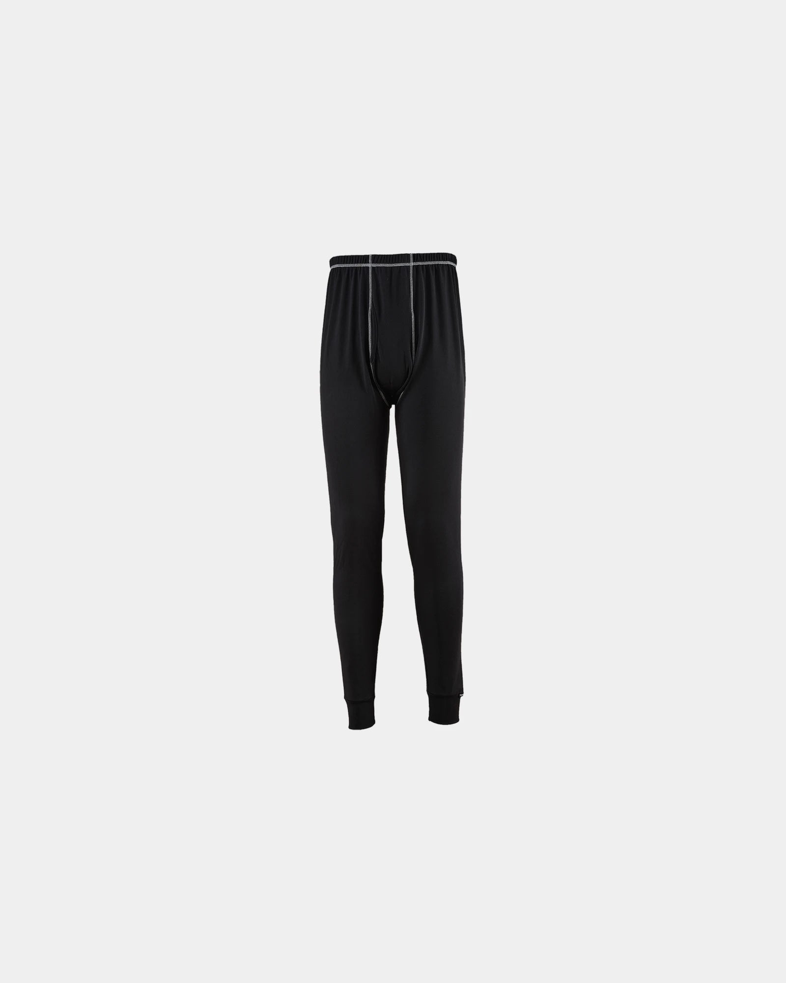 Legging antibactérien Base Pro à personnaliser - Noir-Bleu Ciel