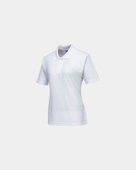 Polo femme poly coton Naples à personnaliser - Blanc