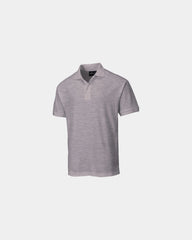 Polo maille piqué polyester à personnaliser - Gris Clair Chiné