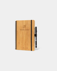 Cahier bambou massif Bambook Classic A5 à personnaliser - Bambou Naturel