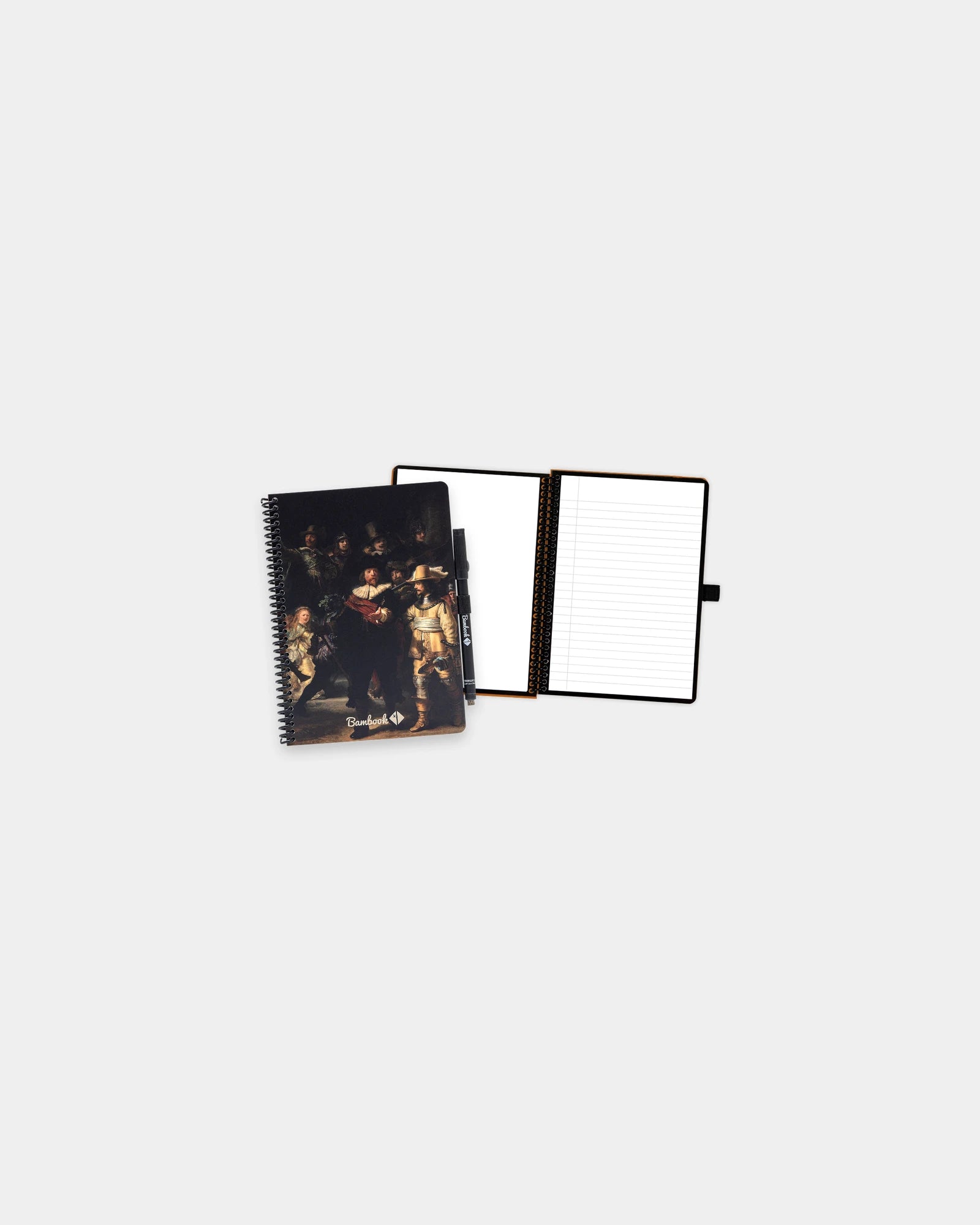 Carnet A5 éco-responsable Bambook Dutch Masters à personnaliser - Carton Fsc Naturel