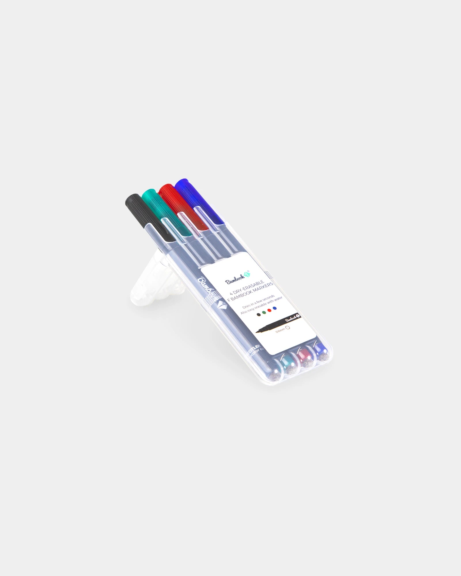 Jeu de feutres éco-responsables Bambook 4 couleurs à personnaliser - 1