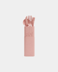 Kit de couverts bio-composite à personnaliser - Blush