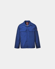 Veste résistante aux flammes Bizweld à personnaliser - Bleu Foncé