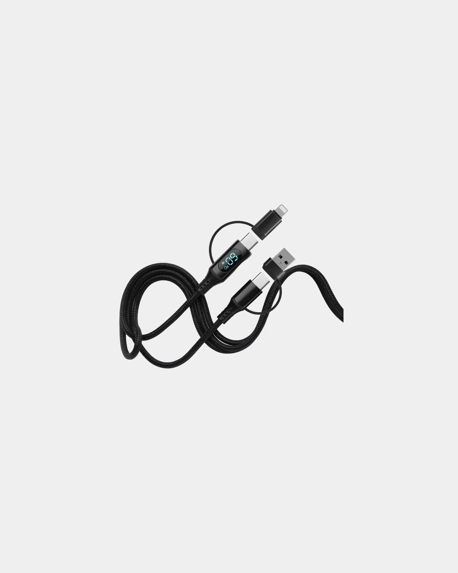 Câble USB 4 en 1 avec LED Blaupunkt à personnaliser - 2