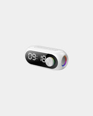 Réveil LED enceinte Bluetooth Blaupunkt à personnaliser - Blanc
