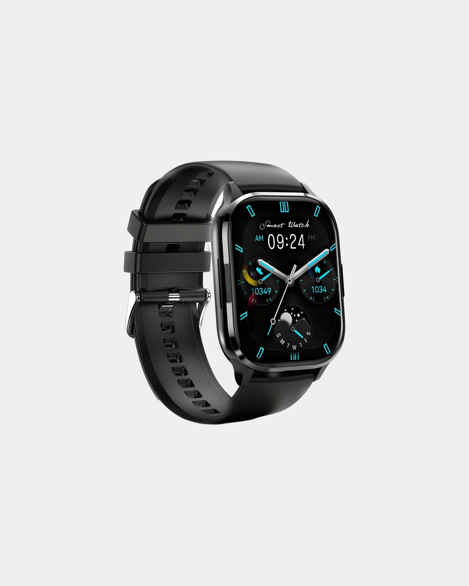 Montre connectée AMOLED Blaupunkt à personnaliser - Noir