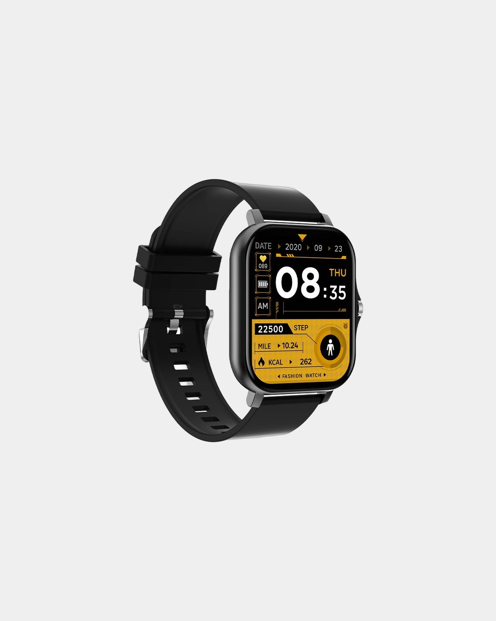 Montre connectée TFT noir Blaupunkt Coaching à personnaliser - 1