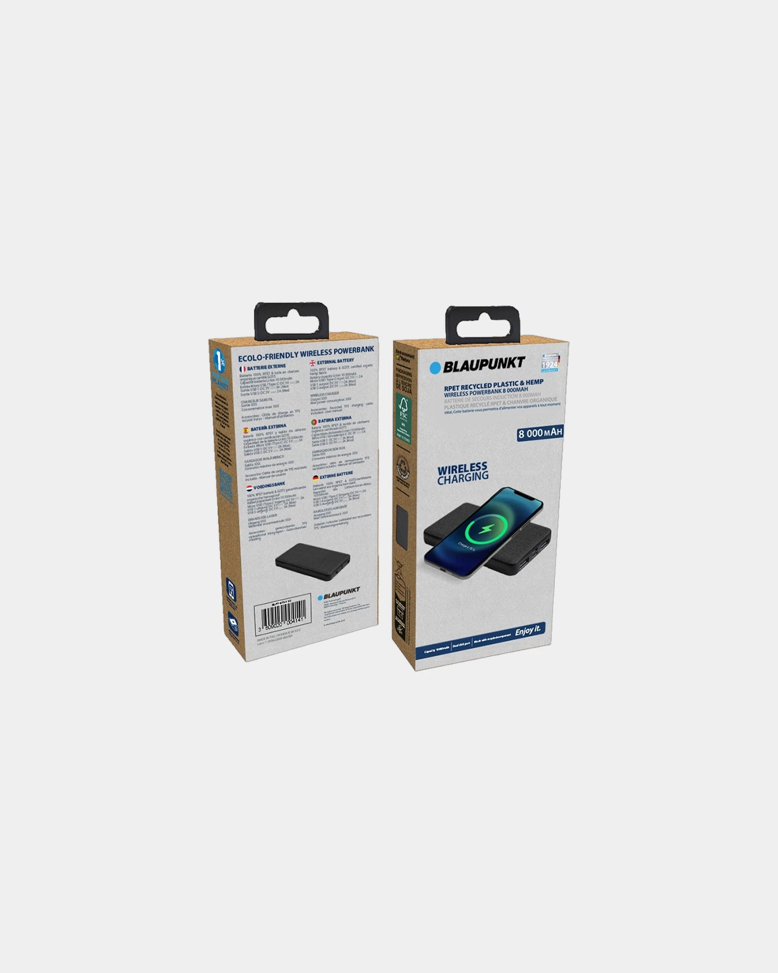 Batterie de secours induction RPET et chanvre Blaupunkt à personnaliser - 4