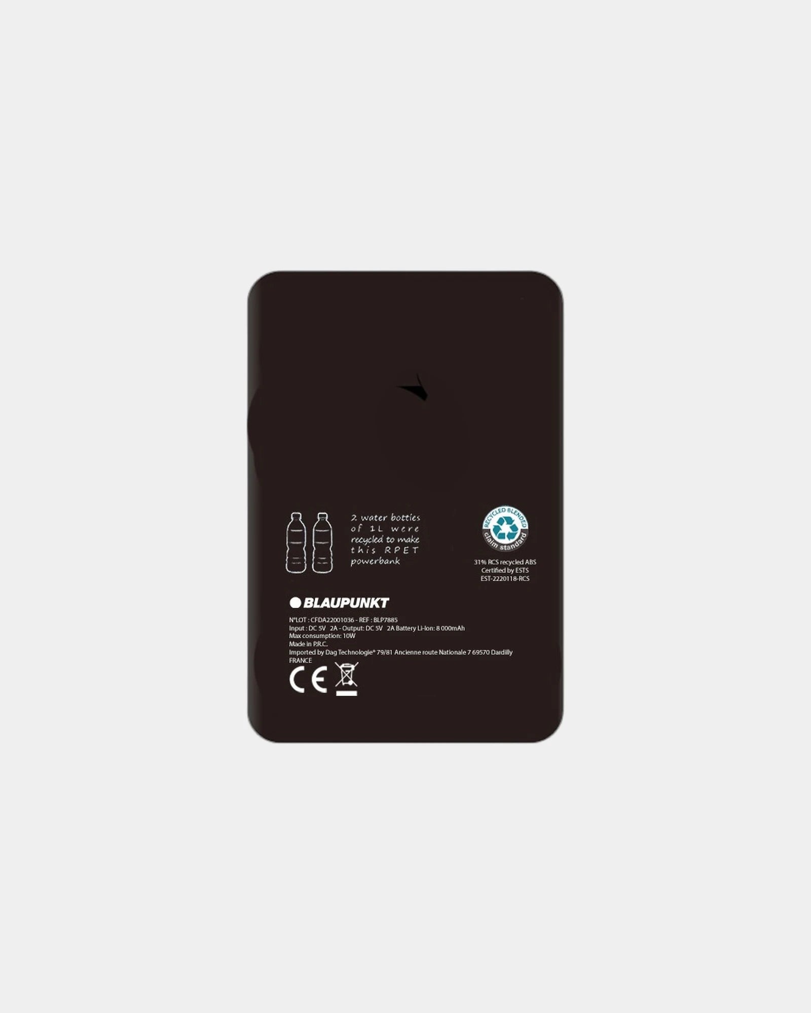 Batterie de secours induction RPET et chanvre Blaupunkt à personnaliser - 3