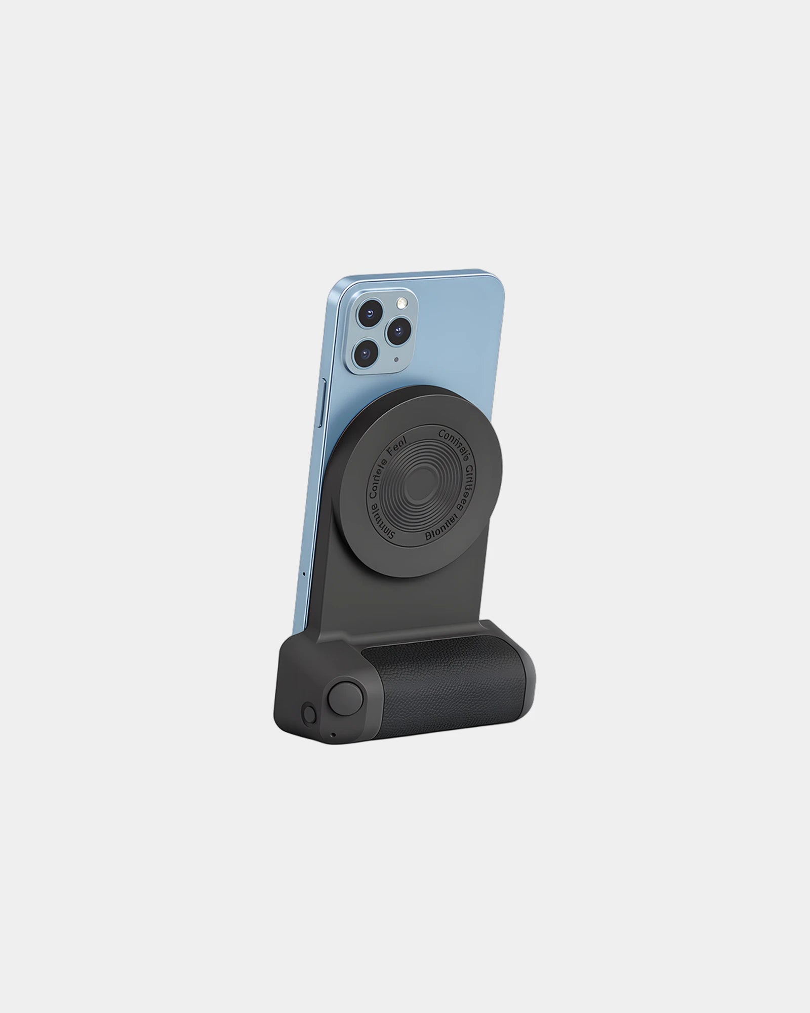 Support 2-en-1 smartphone noir Bluetech à personnaliser - 1
