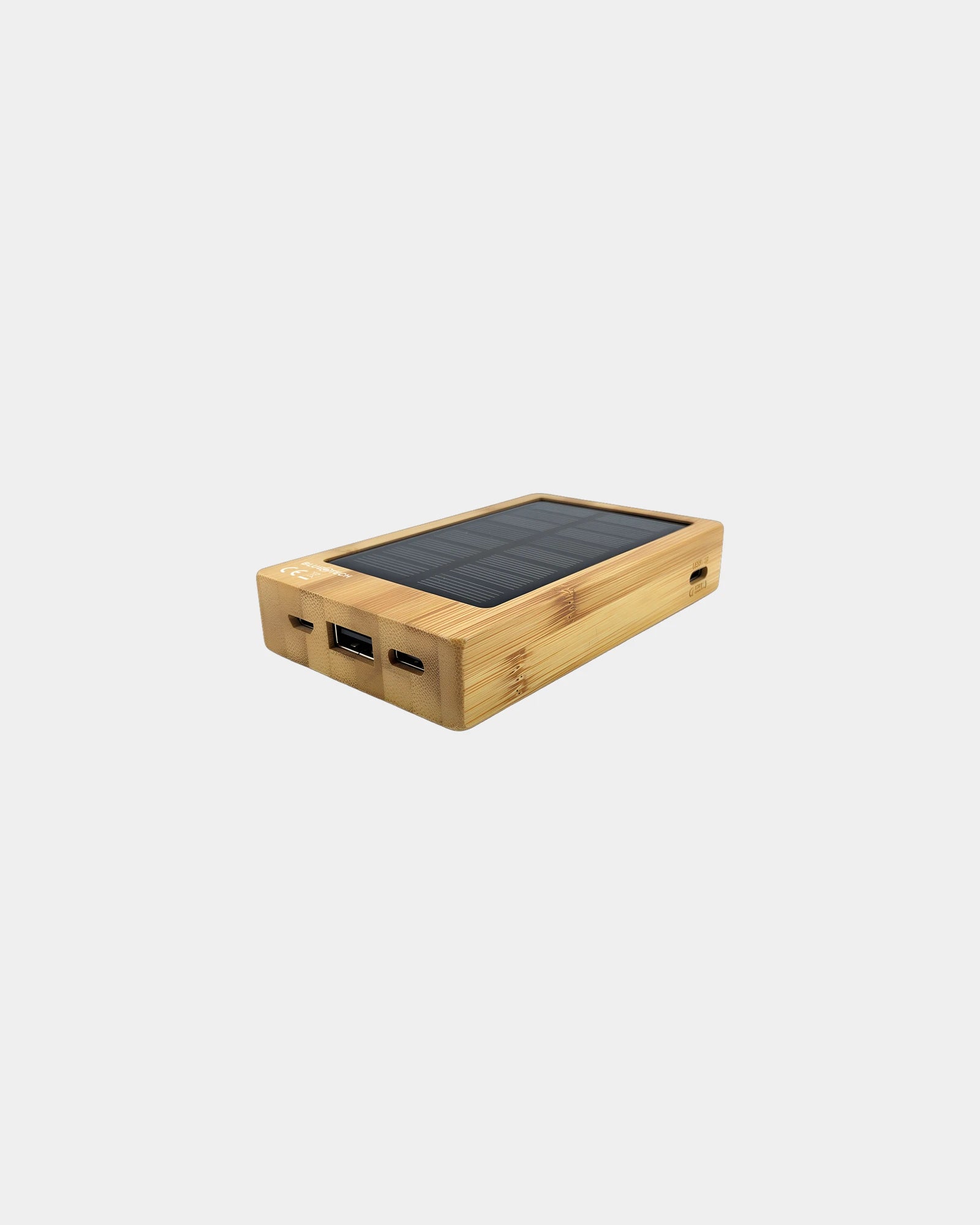 Batterie de secours solaire bambou FSC 5000mAh - 1